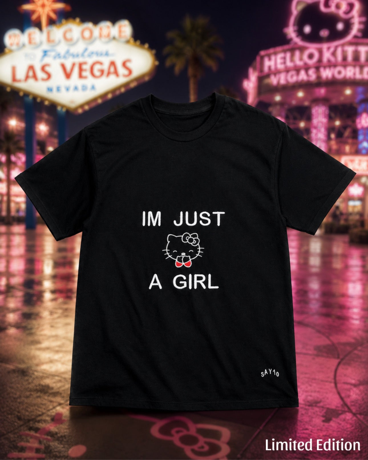 I’m Just A Girl (HK) Oversized Tee