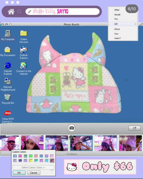 Hello Kitty Beanie No’ 3