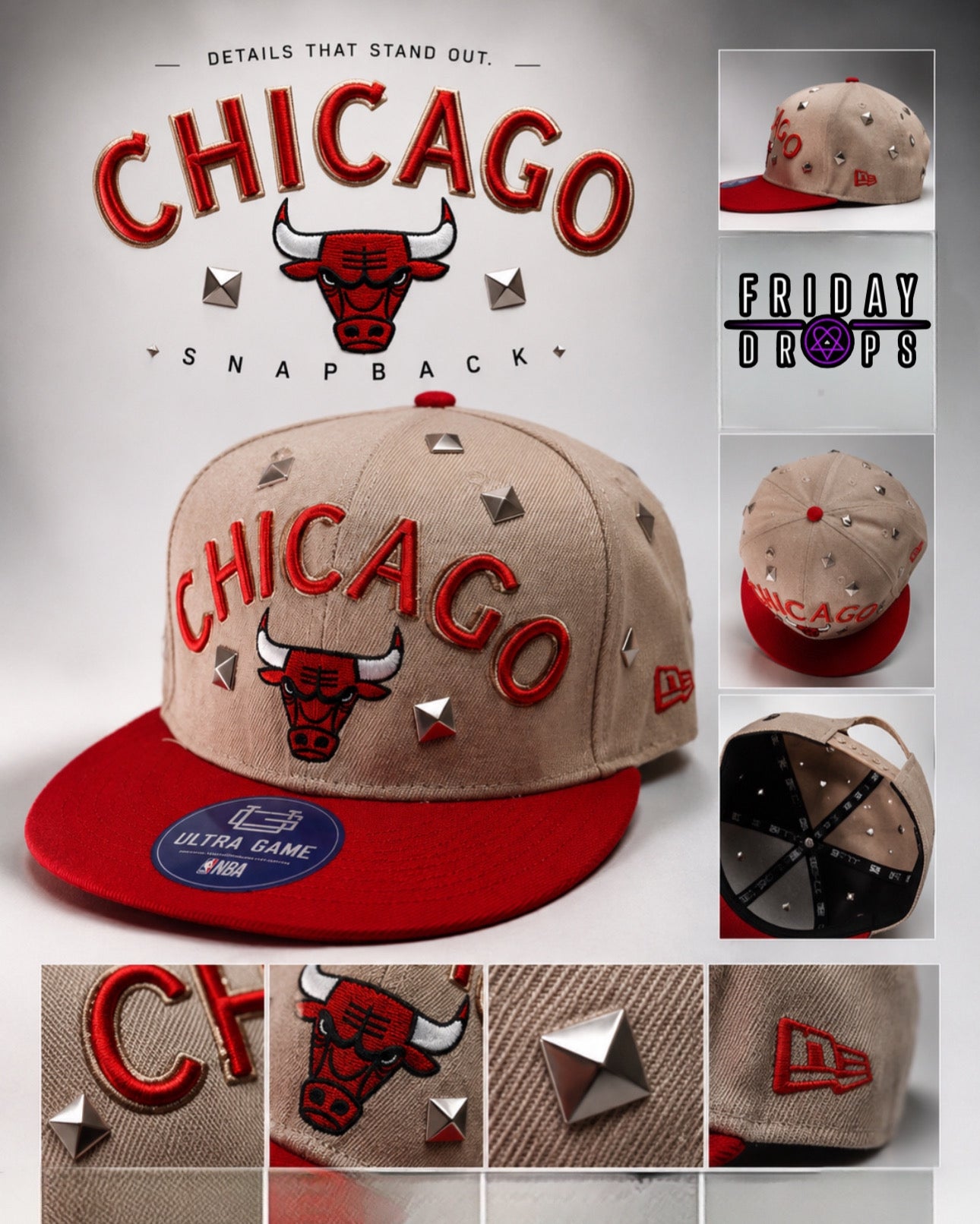 Chicago Studded Hat