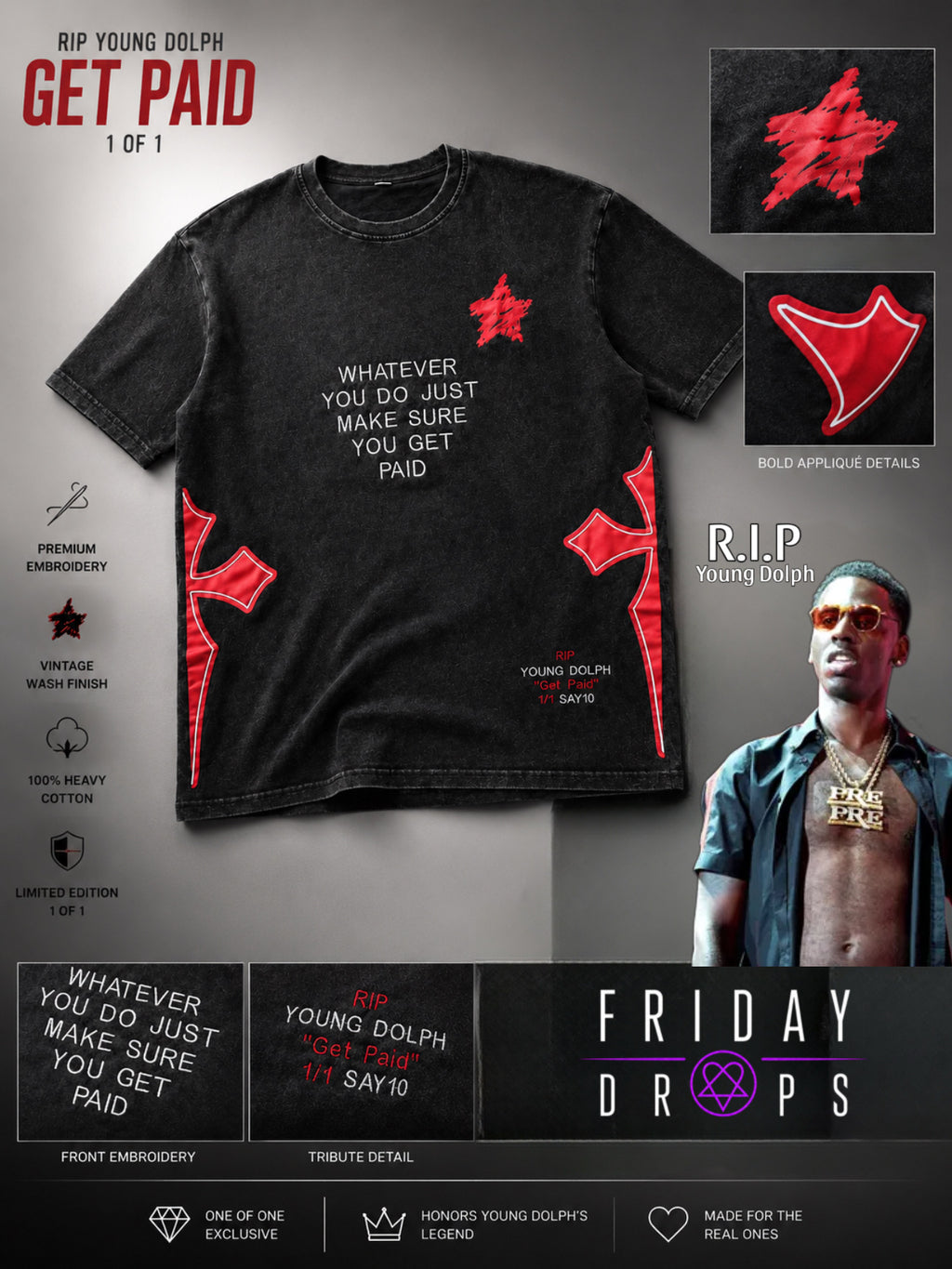 Young Dolph Tee