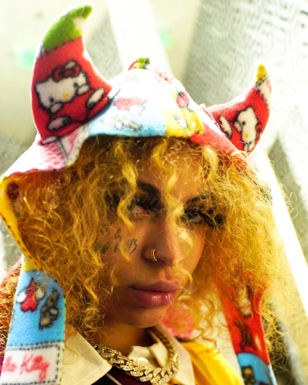 HELLO KITTY HEAD SCARF